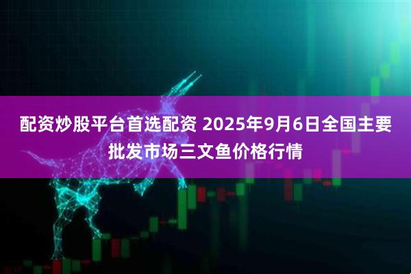 配资炒股平台首选配资 2025年9月6日全国主要批发市场三文鱼价格行情